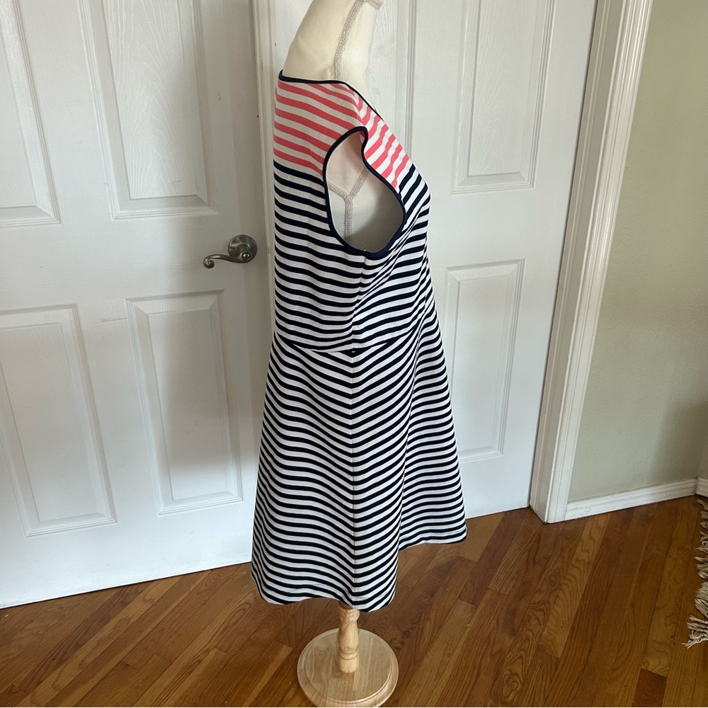 Draper James Striped Ponte A Line Dress in Women’s Size XL NWOT - Picture 7 of 9